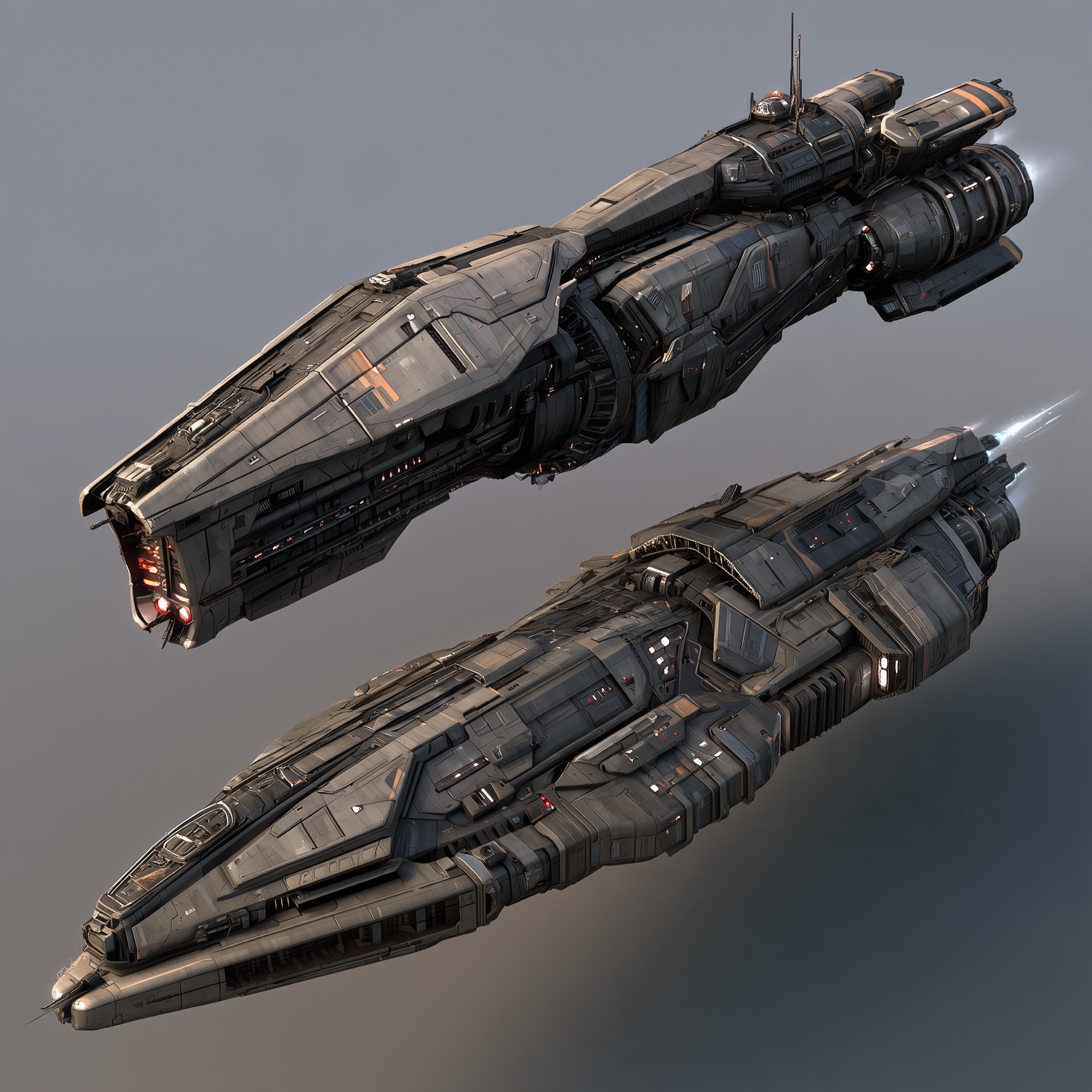 Concept art: warship